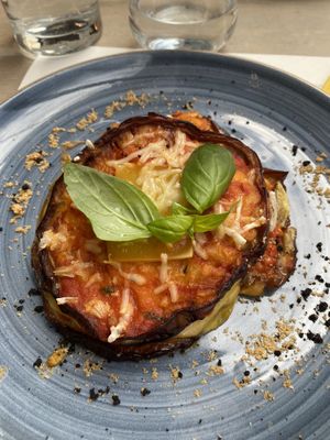 Parmivegiana (vegan parmigiana)  at Argentino in Lugano