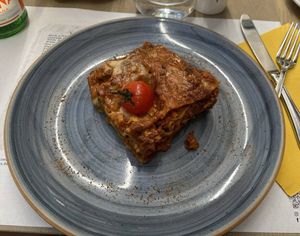 Vegan Lasagne at Argentino in Lugano