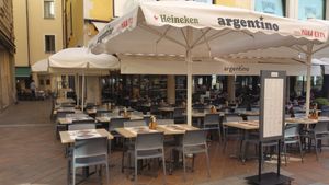 Exterior at Argentino in Lugano