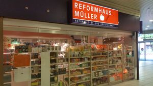 Exterior (inside mall) at Müller Reformhaus in Serfontana