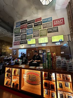   at Lakefront Brewery in Milwaukee
