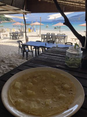 Pancake can be veganized!  at Chillout Cafe & Craft in Perhentian Islands