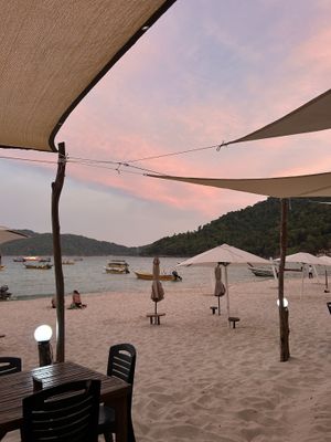 View  at Chillout Cafe & Craft in Perhentian Islands