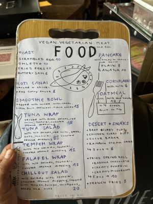 Menu april  at Chillout Cafe & Craft in Perhentian Islands