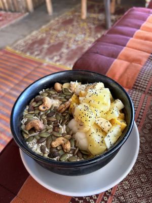 Okay smoothiebowl - had to ask to make it vegan  at Chillout Cafe & Craft in Perhentian Islands