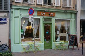 Façade at Le 3V in Mulhouse