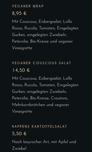 Karte at Flotten Happen in Langeoog