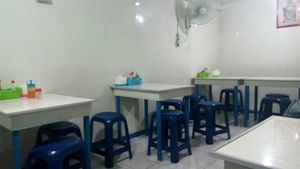 Inside at Kantin Vege ALing in 