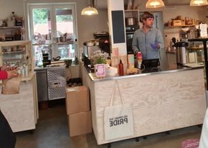 Service point at Bruket Kaffebar in Helsingborg