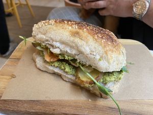 Sandwich 🥪  at Bruket Kaffebar in Helsingborg