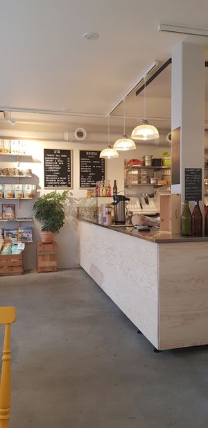 Inside Bruket  at Bruket Kaffebar in Helsingborg