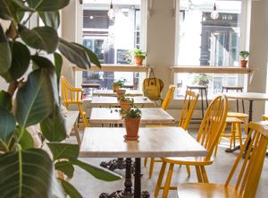 interiör. Bruket kaffebar och kafé.  at Bruket Kaffebar in Helsingborg