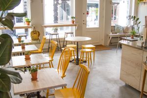 interior. Bruket kaffebar och kafé.  at Bruket Kaffebar in Helsingborg