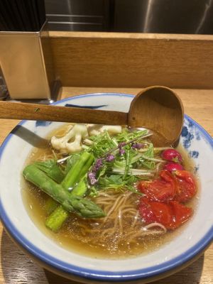 Vegan Ramenn  at Afuri - Ebisu in Tokyo