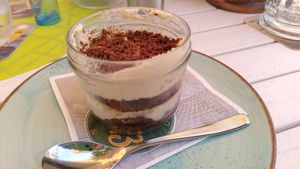 vegan Tiramisu at Ebbe und Flut in Langeoog
