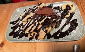 Chocolate pancake  at Stadtflair in Koblenz