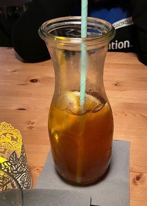 Selfmade ice tea  at Stadtflair in Koblenz
