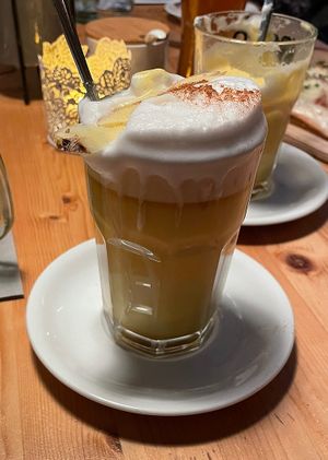 Golden milk with ginger  at Stadtflair in Koblenz