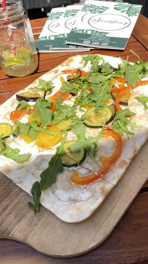Veganer Flammkuchen „Stadtflair"  at Stadtflair in Koblenz