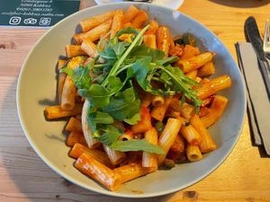 Vegan Chicken Noodles  at Stadtflair in Koblenz