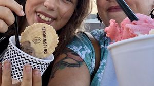 Icecream at De Ijswinckel in Goes