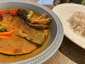 ビーガンのマッサマンカレー at Cafe Tosca in Yokohama