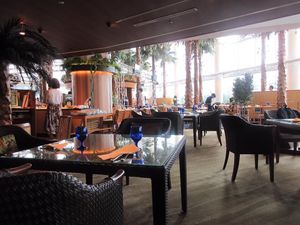 Dining room  at Cafe Tosca in Yokohama