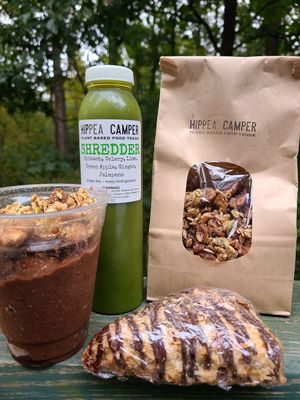 Breakfast at Hippea Camper in Huntsville