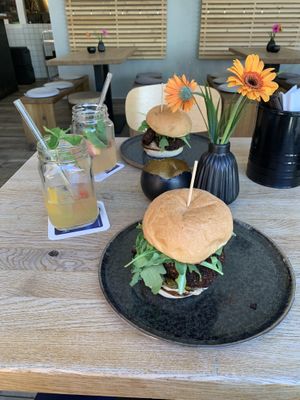 Vegan Baros Burger  at Baros Burger in Marktredwitz