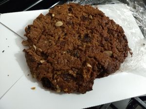 Monster cookie (vegan) at Brick Road Pizza Co in Grand Rapids