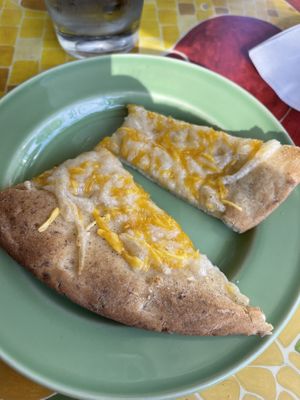 Gluten Free Vegan Cheese Bread (ask for gf vegan Cesar Dressing!  Best dipping sauce ever!! (Better than gf vegan ranch)) at Brick Road Pizza Co in Grand Rapids