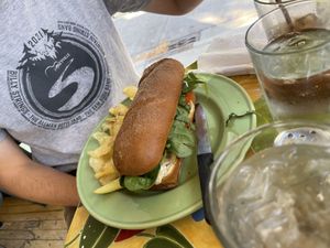 Gluten Free Smoked Turkey Avocado Sandwich at Brick Road Pizza Co in Grand Rapids