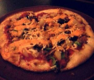 Vegan Surprise at Brick Road Pizza Co in Grand Rapids