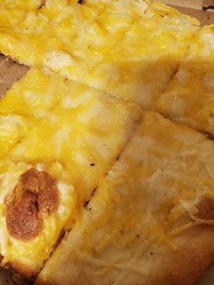 Vegan cheese bread! at Brick Road Pizza Co in Grand Rapids