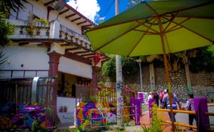 A relaxed atmosphere at Funky Sauce in Cuenca