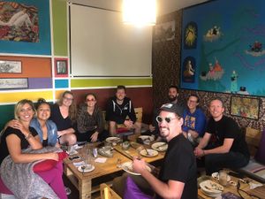 Great meal with good friends! #dragoman at Funky Sauce in Cuenca