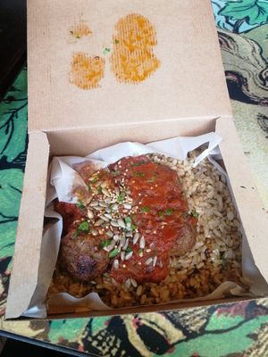 Moroccan Me*tballs at LEON - Strand in London