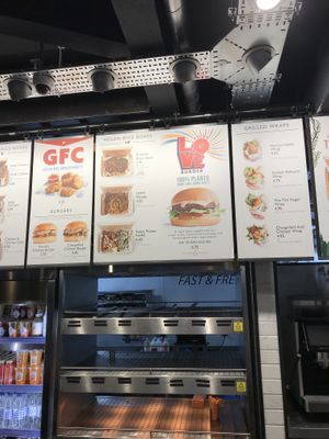 Love vegan burger  at LEON - Strand in London