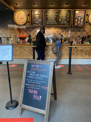 Very friendly at Salt & Straw in Del Mar
