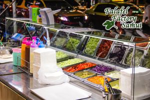 Clean and Fresh  at Falafel Factory in Koh Samui