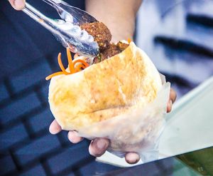 Always all homemade at Falafel Factory in Koh Samui