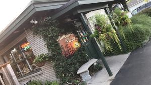 main entrance on Broadway  at Duneland Pizza in Chesterton