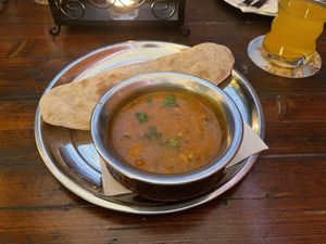 Lasan soup (Garlic soup) at Fuchshöhl in Meissen