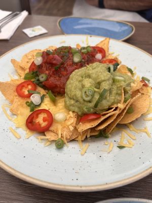 Nachos starter! Plenty for 2 or for 1 as a main!  at Arbuckle's in Downham Market