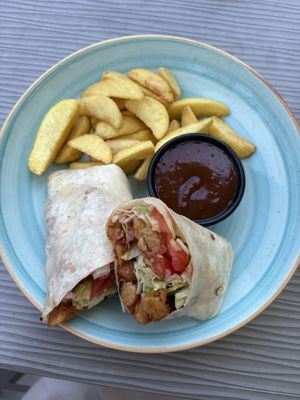 Amazing vegan wrap!  at Plac pod Bočem in Poljcane