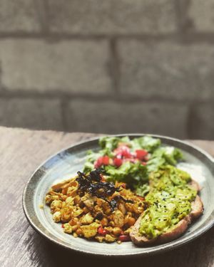 Scrambled tofu  at Ellie's Cafe in Hoi An