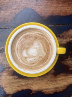 Coffee with soy milk (no extra charge)  at Ellie's Cafe in Hoi An