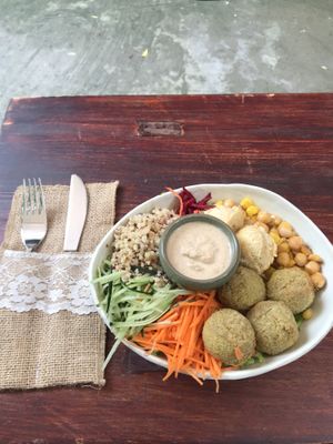 falafel bowl  at Ellie's Cafe in Hoi An