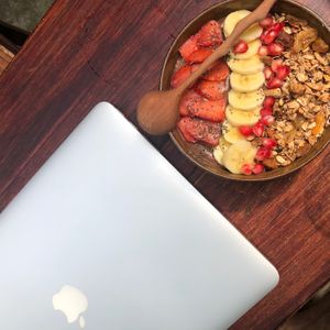 Smoothie bowls in vegan options  at Ellie's Cafe in Hoi An
