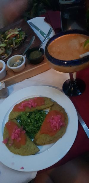 Empanadas at El Atrio del Mayab in Valladolid